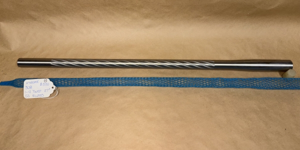 Barrel Blank Fluted SS 30 Cal 27" 1/12 Twist Pic 4